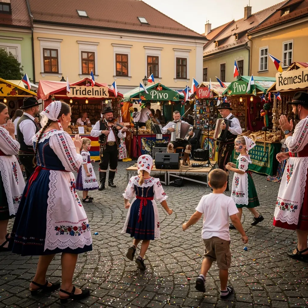 Turistická stezka vedoucí k vodopádu v Českém Švýcarsku.